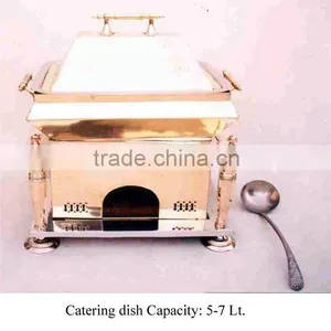 Chafing Dish, Brass Chafing Dish, thumbnail-1