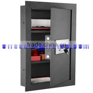 Key Lock Wall Safe for Hidden in Wall Protect Gun Cash thumbnail-4