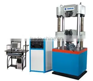 WEW Hydraulic Universal Testing Machine +100kN Compression Testing Machine,wire Rope Tensile Tester thumbnail-1