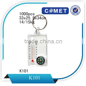Keychain Compass Thermometer,digital Altimeter Compass Barometer Thermometer thumbnail-1