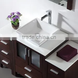 Solid Wood Bathroom Vanity, Bathroom Cabinet, Bathroom Furniture thumbnail-4