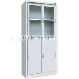 Cheap Steel Filing Cabinet With Sliding Glass Door thumbnail-1