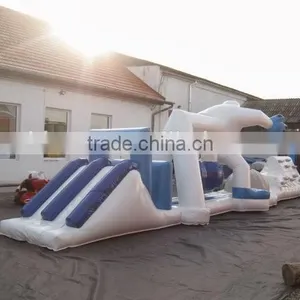 Adult Aqua Water Obstacle Inflatable Water Obstacle Course for Sale thumbnail-1
