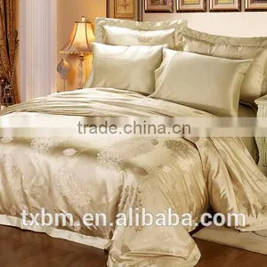 100% Silk Luxury Jacquard Bedding Set thumbnail-6