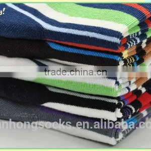 Men Crew Socks New Striped Design Soft -fit Hot Selling Socks Cotton thumbnail-2