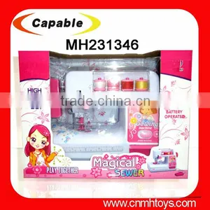 Funny B/O Toy Sewing Machine Mini Sewing Machine thumbnail-1