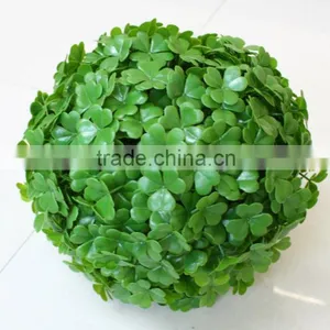 Wholesale Plastic 2016 New Product Artificial Grass Ball /green Ball for Home Decor thumbnail-4