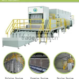 HGHY High Quality Biodegradable Disposable Bamboo Bagasse Paper Dish Pulp Molding Machinery thumbnail-5