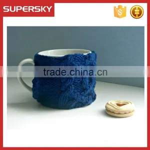V-68 Hot Sell Crochet Knitted Cosy Porcelain Sweater thumbnail-2