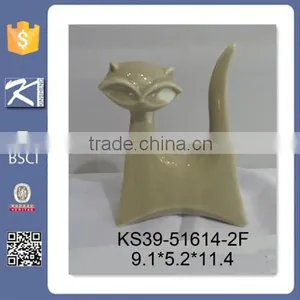 New Style Porcelain Cat Figurines Home Decoration thumbnail-3