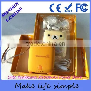 Factory Wholesale Portable Power Bank High Quality Teddy Bear Power Bank thumbnail-2