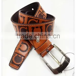 Special Embossed PU Belt Hot Sale 2014 thumbnail-1