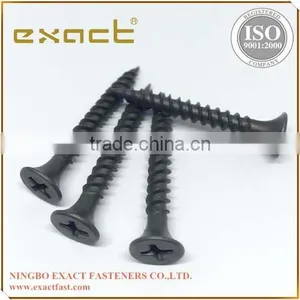Bugle Head Philips Coarse Thread Fine Thread Black Drywall Screw thumbnail-2