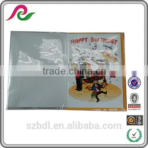 4 Color Printing Holiday Music Card Handmade, Celebration Muscial Gift Card thumbnail-1