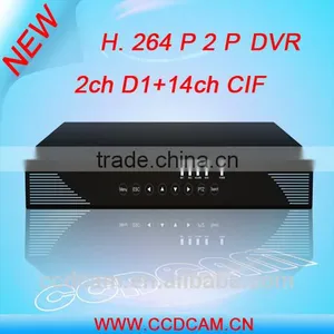 High Focus H.264 Stand Alone 16 Channel DVRs Player /Hidden Clock Camera DVR thumbnail-1