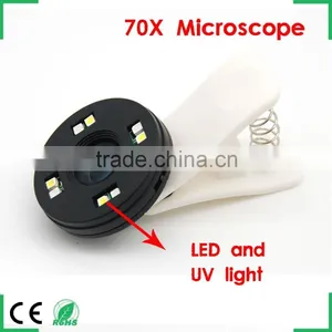 Usb Rechargeable LED Light Digital Microscope 70x Optical Smart Microscope thumbnail-2
