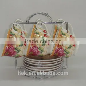 High Quality Cup and Saucer ,handle Mug ,tea Cup and Saucer for Sale thumbnail-4