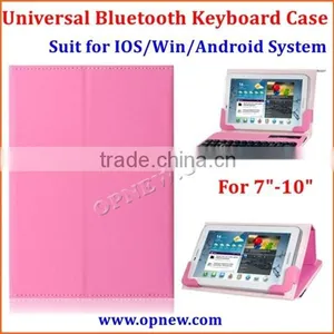 7 Inch 8 Inch 9 Inch 10 Inch Tablet PC Universal Bluetooth Keyboard Leather Case Suit for Android Win IOS System Bluetooth 3.0 thumbnail-1
