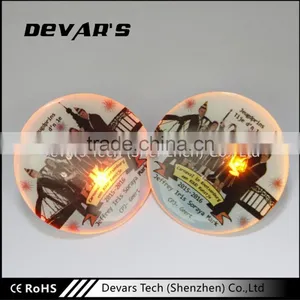 2016 Newly Design Fashion Custom LED Flashing Pin Badge Supplier's Choice thumbnail-2