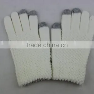 Men Christmas Gift Snowman Knit Touch Glove thumbnail-4