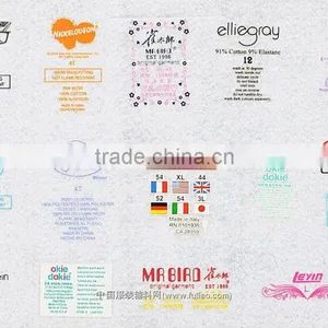 The Garment Clothing Label Heat Transfer is Inexpensive. thumbnail-1