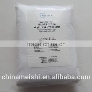 100% Terry Cotton Waterproof Mattress Protector/mattress Cover/mattress Pad for Hotel /home Quality Choice thumbnail-6