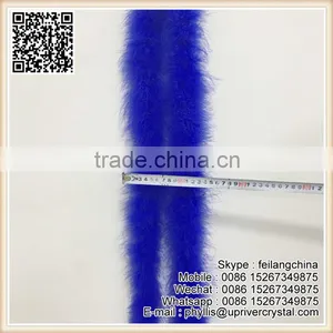 Direct Stock Fluffy 8-10cm Wide Royal Feather Boa For Party thumbnail-3