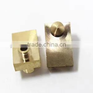 New 3D Printer Accessory Ultimaker 2 UM2 Copper Nozzle + Heaterblock 0.2/0.3/0.4/0.5 mm Nozzle For 1.75/3 mm Filament G205 thumbnail-5