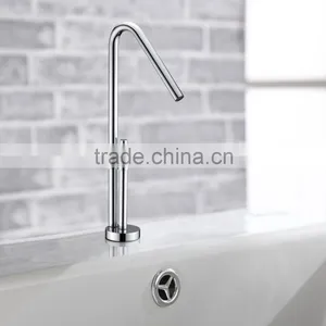 Two Handles Hot And Cold Basin Mixer Tap thumbnail-3