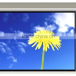 Wall-Mounted Electric Projection Screen Foldable Curved Projector Screen From Factory thumbnail-6