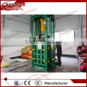 Automatic Used Clothing Baling Press Machine thumbnail-2