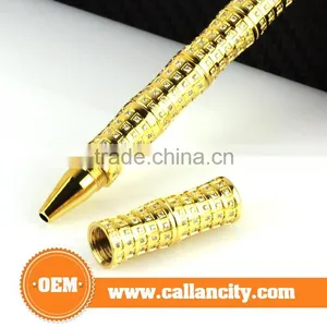 Luxurious Custom Shape Gold Diamond Pen &engraved Gold Pens thumbnail-1