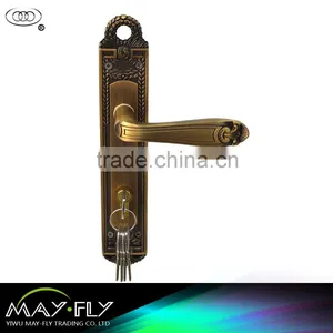 TRI-CIRCLE Zinc Alloy Double Sided Door Handle Lock, Handle Door Lock Set thumbnail-1