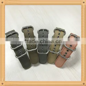 High Quality Zulu Ring 1 Piece Canvas Wrist Watch Strap thumbnail-5