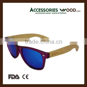 2016 New Style Men Women Wood Sun Glasses pc Frame Sunglesses thumbnail-2