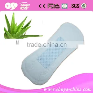 Aloe Vera Herbal Panty Liners Good for Your Health 155mm Daily Use thumbnail-2