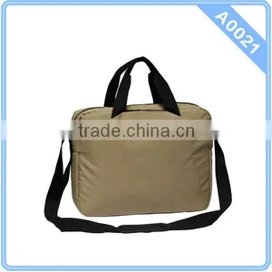 2014 Fashion One Shoulder Laptop Bag Beige thumbnail-1