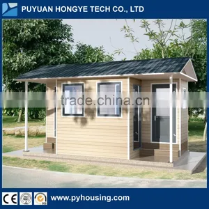 High Standard 4K Prefab Mobile Toilet For Luxury Park and Shopping Village Use thumbnail-2