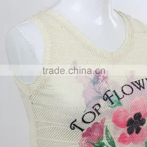 F5S15427 2016 New Style Wholesale Woman Print Tank Tops Made In China thumbnail-4