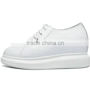Designer Wedge Shoes / no Heel Wedge Shoes / Wedge Casual Shoes W61W101K052D thumbnail-5