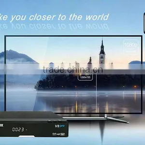 Manufacture Cheap Full hd Dvb-s2 4k Satellite Receiver Iptv Set Top Box OEM Factory thumbnail-1