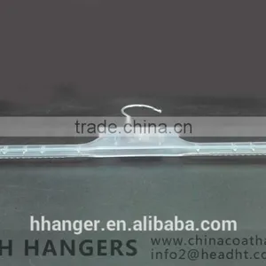High Quality Plastic Transparent Trousers Hanger thumbnail-3