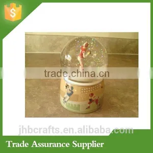 Super Football Player Water Globe Custom Snow Globe Kit thumbnail-1