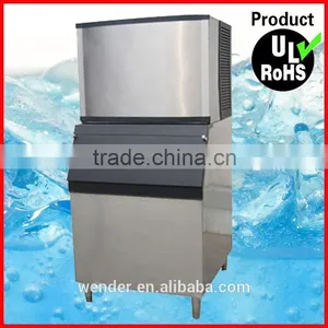 180kg Stainless Steel Industrial Square Cube Ice Machine thumbnail-1