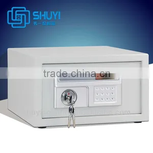 Electronic Safe for Home and Hotel With Mechanical Keys and Digit Panel LCD Display thumbnail-1
