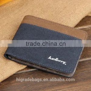 New Style Baellerry Men's Canvas Wallets thumbnail-3