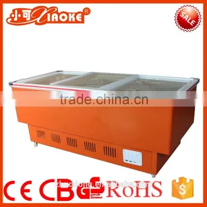 DG-160R Kerosene Freezer Super Cheap Ice Supermarket Combined Island Freezer for Frozen Food thumbnail-6