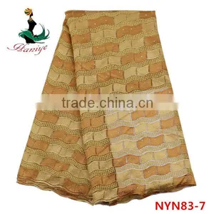 2016 Haniye New Design Tulle Lace Fabric Tulle Lace Fabric Wholesale for Clothes/NYN83 thumbnail-6