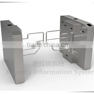 Luggage Access Full Automatic RFID Swing Turnstile Gate thumbnail-1