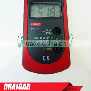 UNI-T UT202 Digital Clamp Multimeters Ohm DMM DC AC Voltmeter AC Ammeter thumbnail-2
